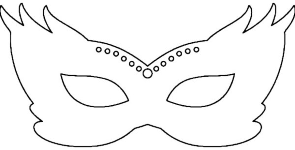 Трафарет - маска