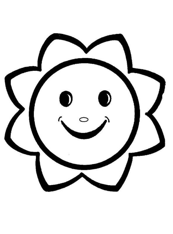 Раскраски для самых ма