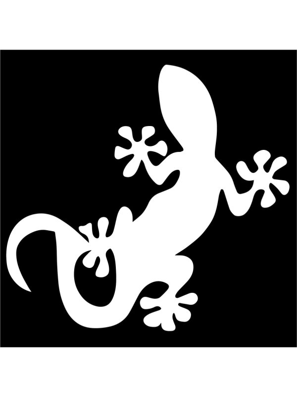 Саламандра наклейка