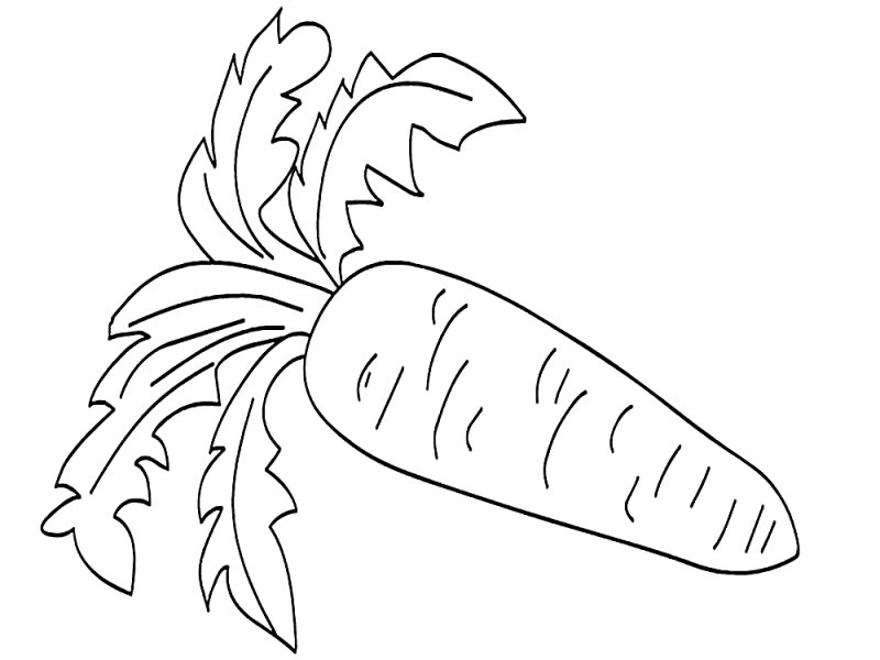 Раскраска. Овощи.