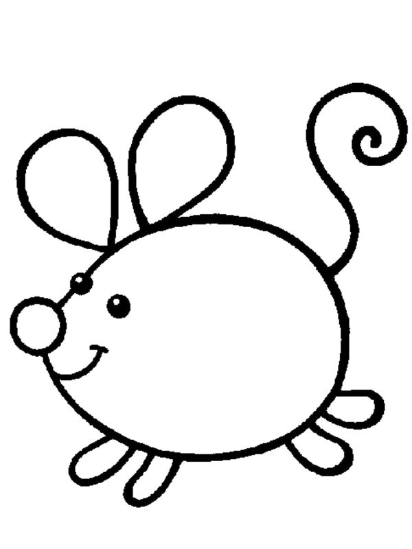 Раскраски длы я малышей