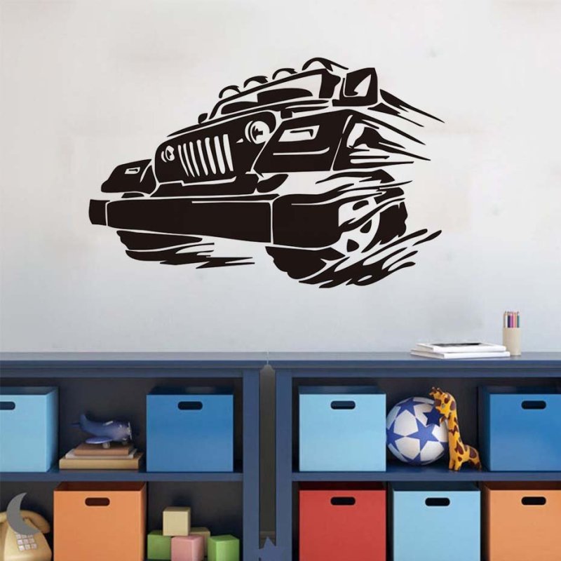 Роспись стен автомобильная тематика