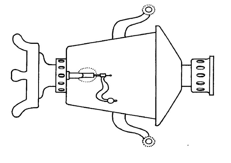 Самовар для раскрашивания для детей