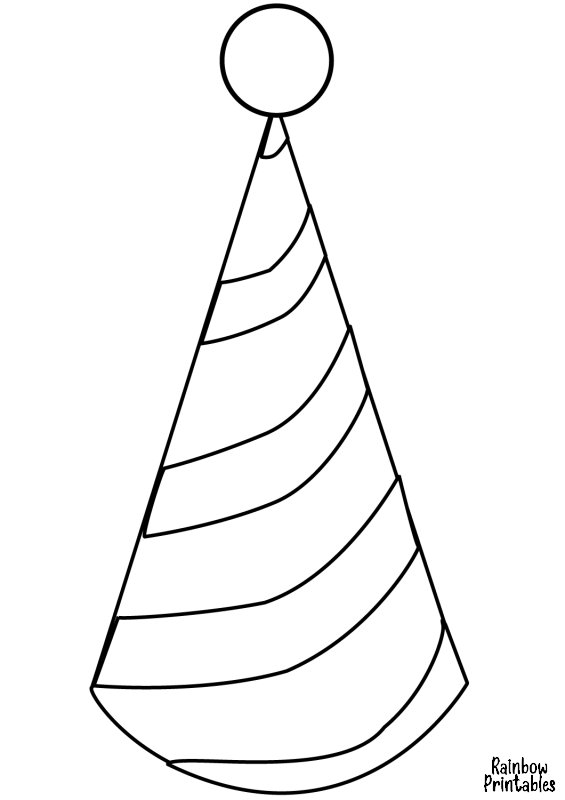 Конус раскраска