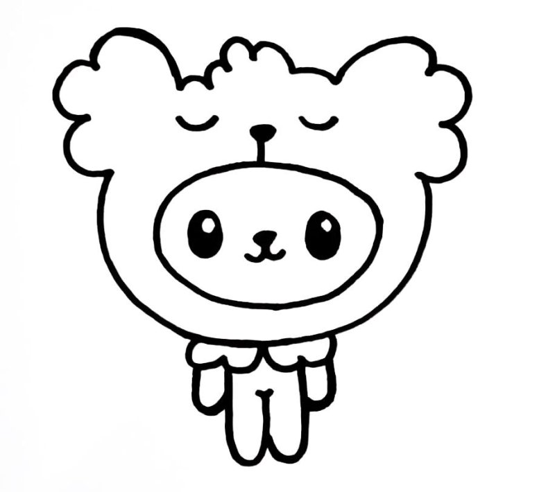 Раскраска маленькая