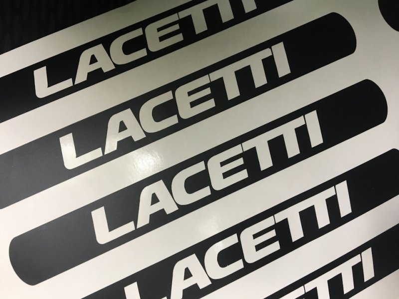 Lacetti наклейка