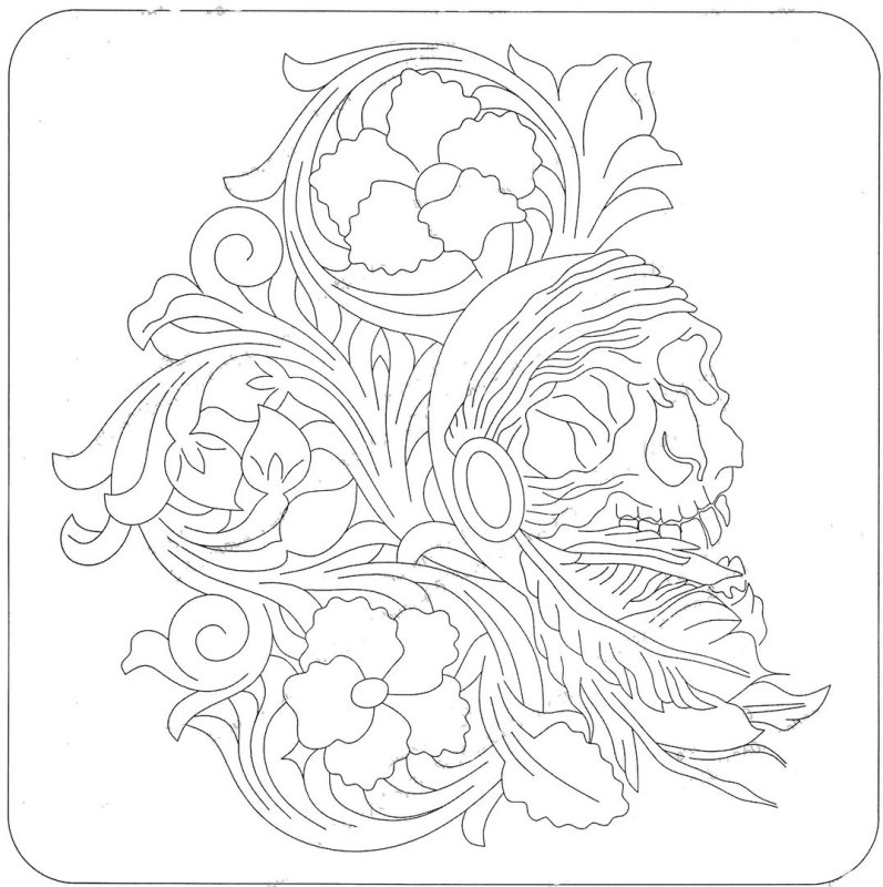 Узоры Шеридан для тиснения