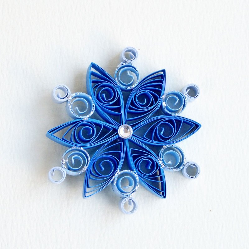 Квиллинг снежинки