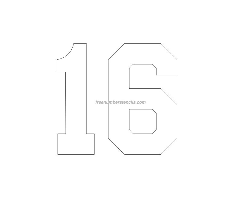 Цифра 15 трафарет для торта