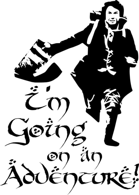 Хоббит силуэт