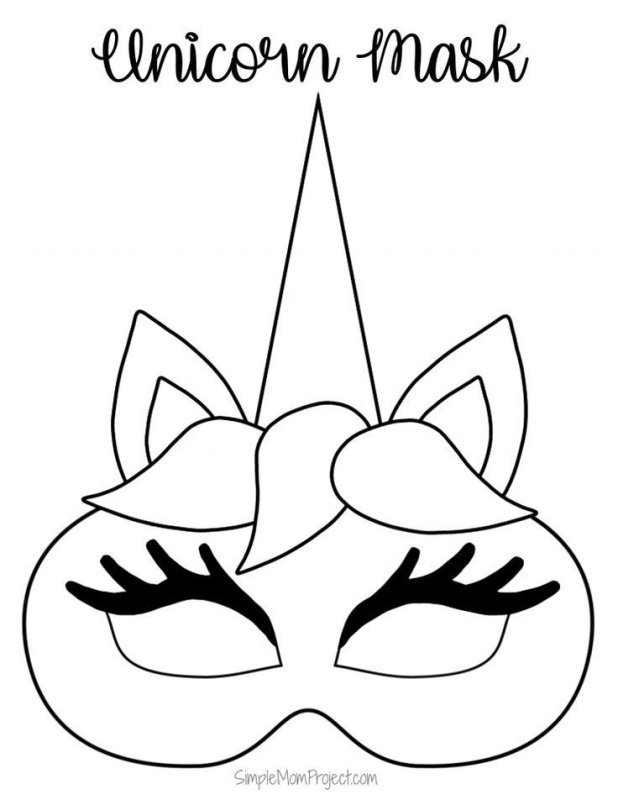 Маскарадные маски шаблоны для печати