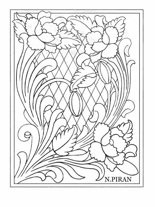 Трафареты для тиснения