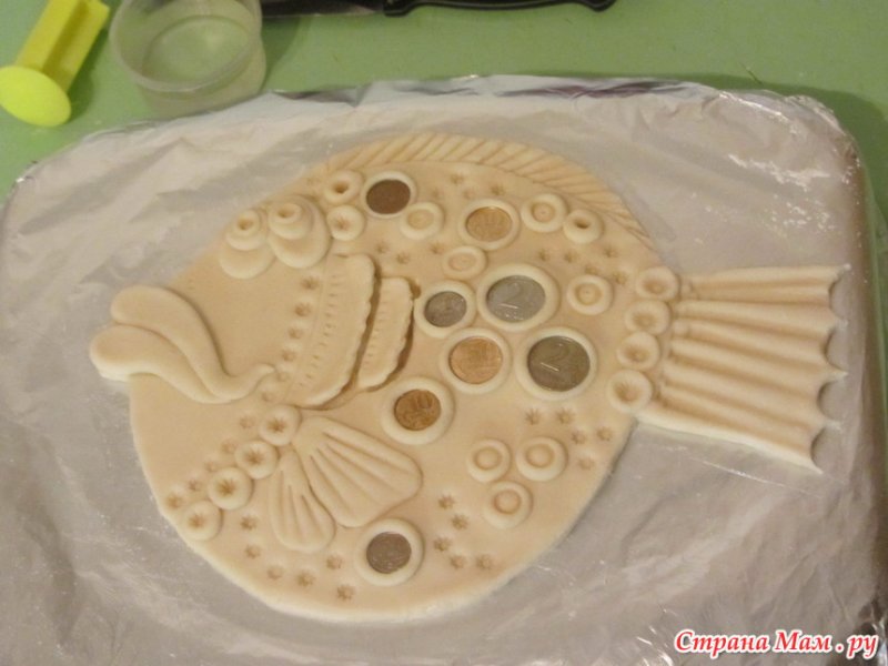 Лепка из теста для детей