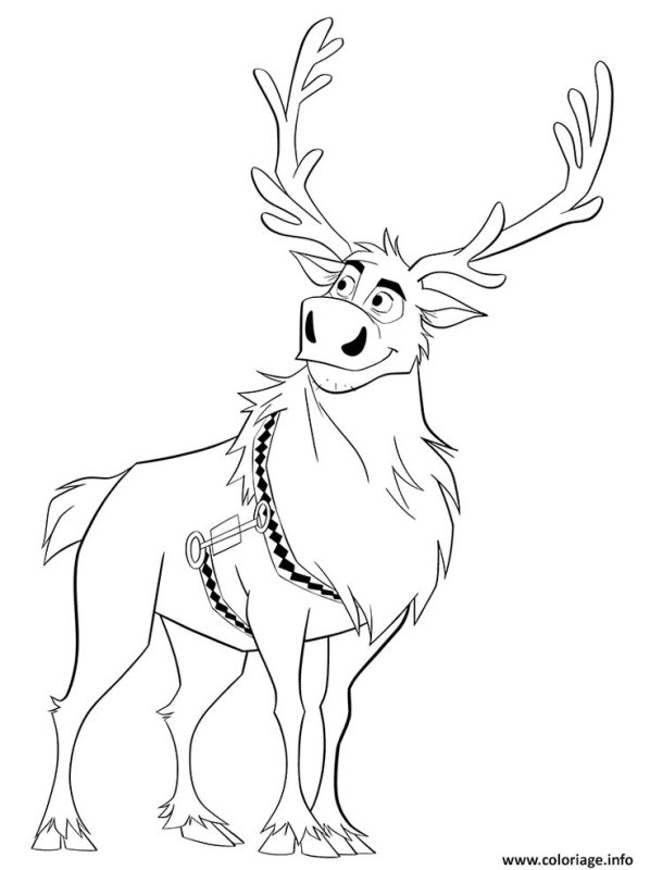 Холодное сердце 2 олень Свен