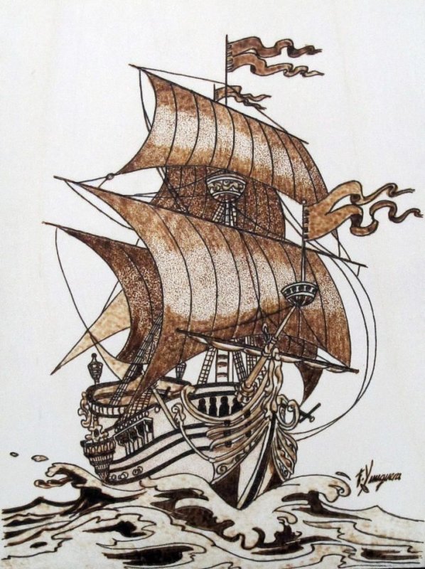 Миниатюры для выжигания по дереву