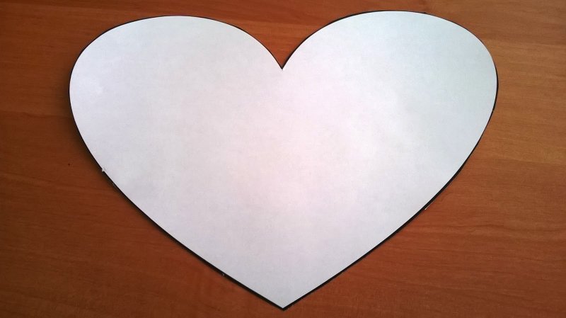 Сердце шаблон