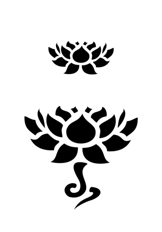 Трафарет узоры