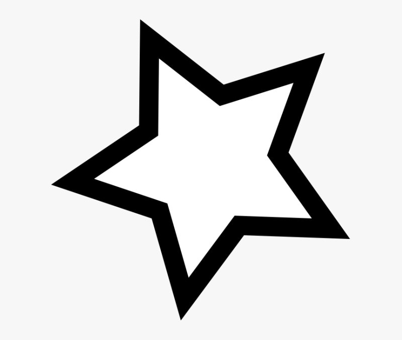 Звездочка контур