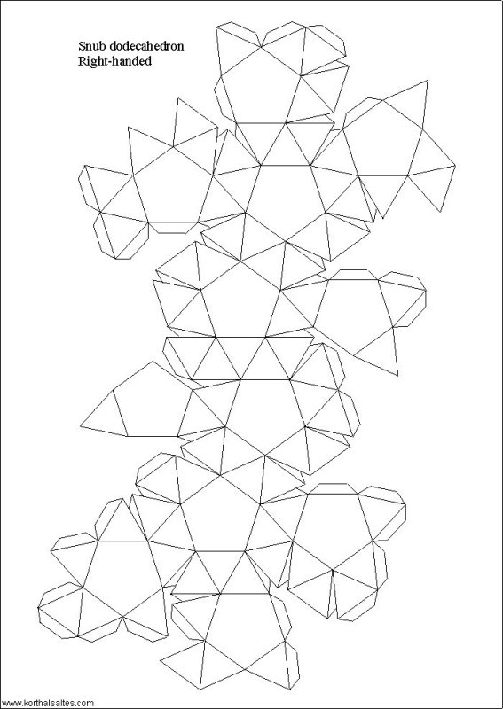 Малый курносый икосододекаэдр