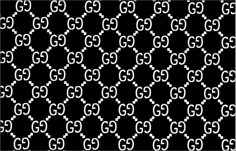 Принт гуччи