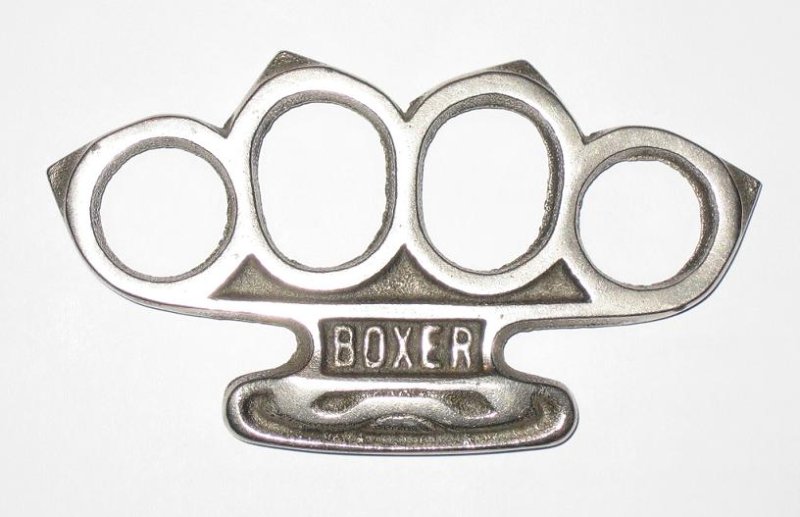 Кастет чертеж 1 к 1