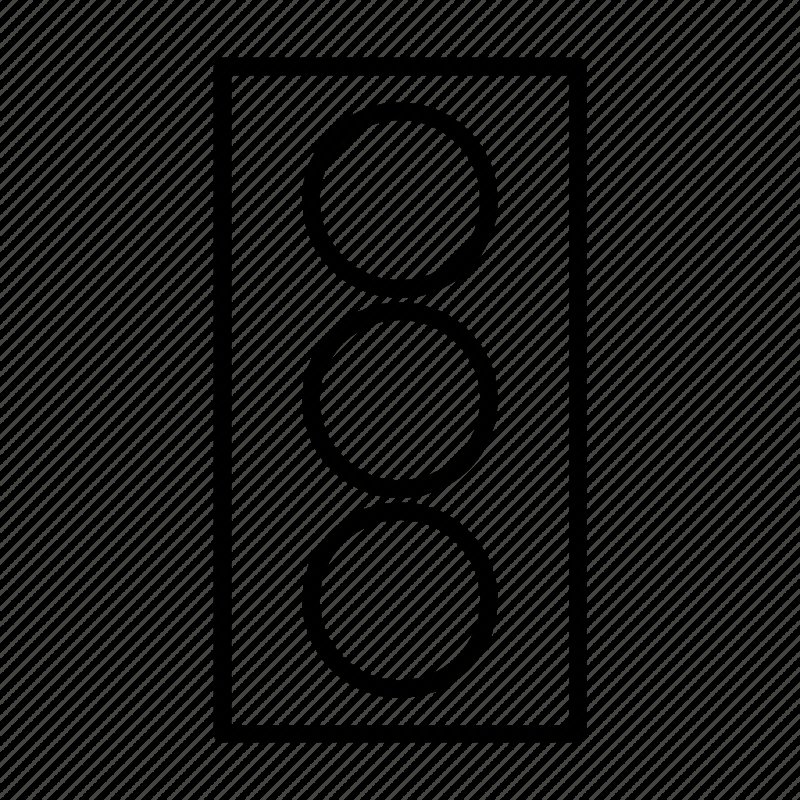 Светофор картинка раскраска