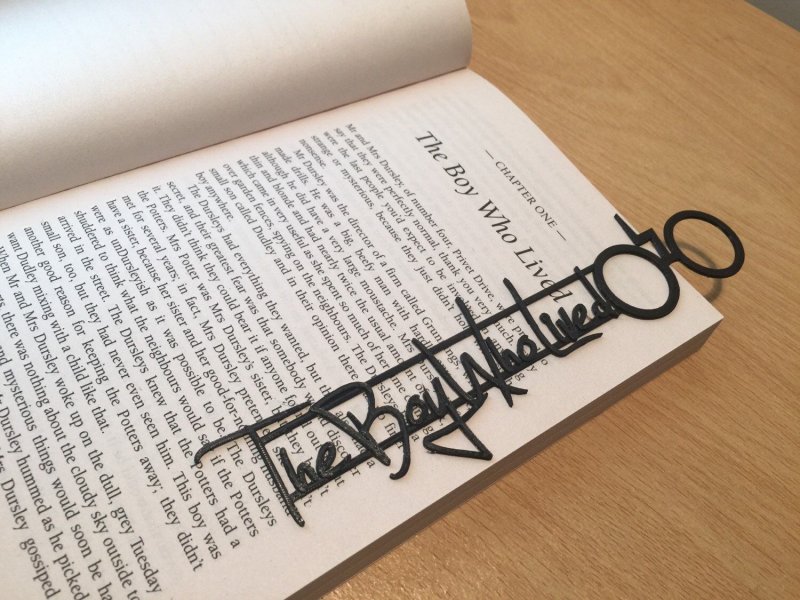 Гарри Поттер из 3д ручки