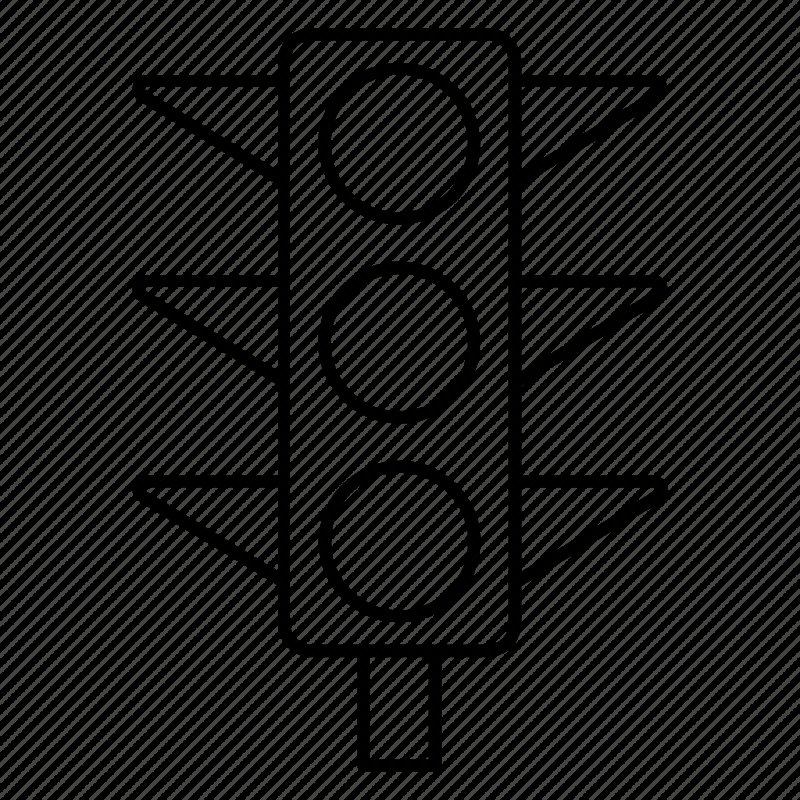 Светофор раскраска для детей 3-4 лет