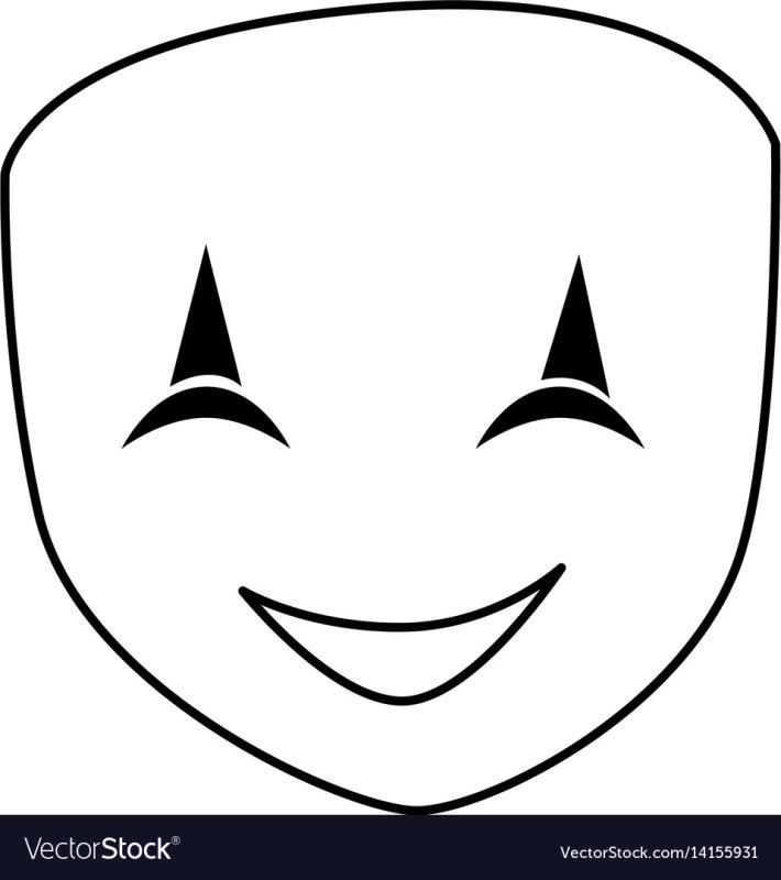 Грустная маска