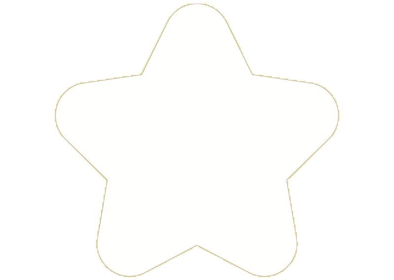 Трафарет звезды