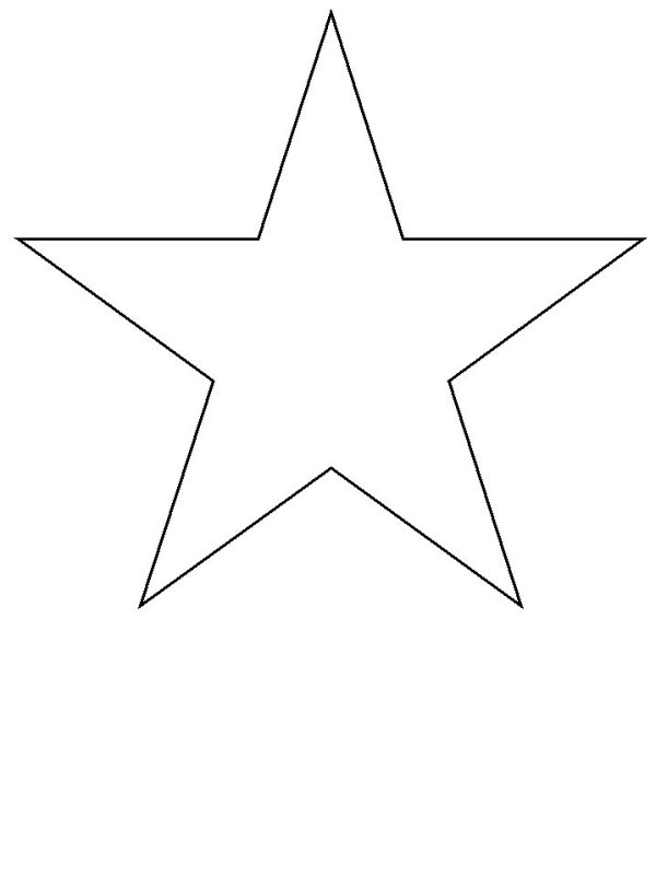 Звезда для вырезки