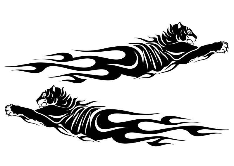 Пантера тату эскиз