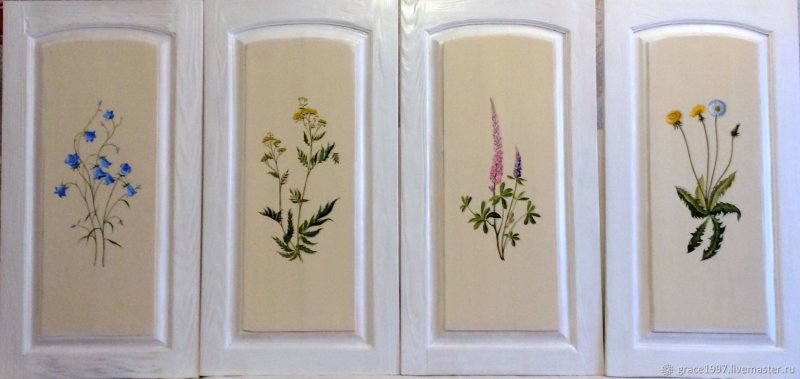 Роспись кухонных фасадов