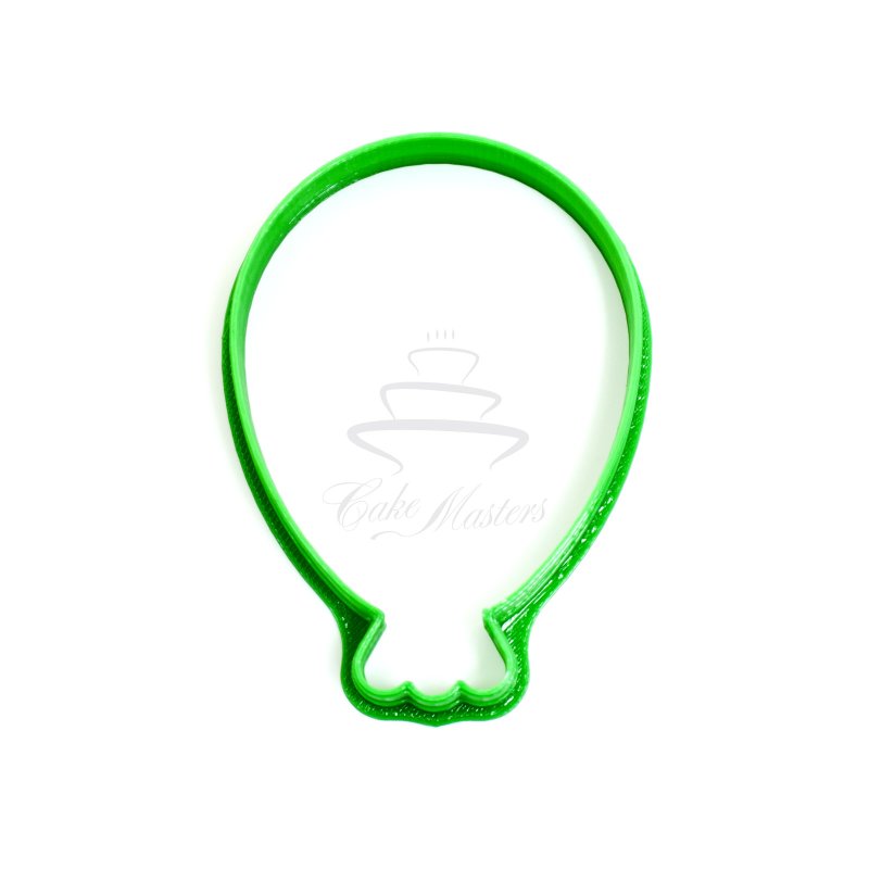 Трафарет воздушный шар для пряника