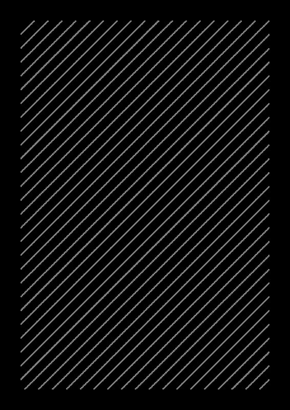 Разлиновка в косую линию а4