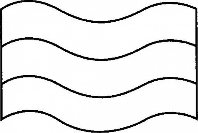 Флаг России раскраска