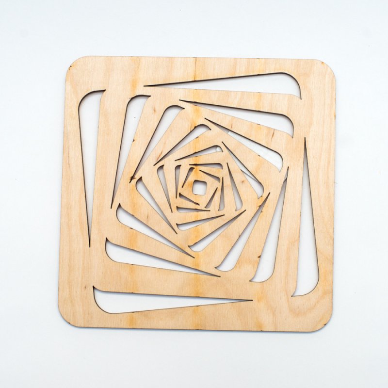 Подставка под горячие из дерева