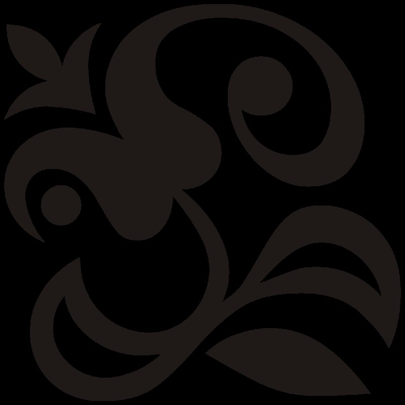 Крупные узоры