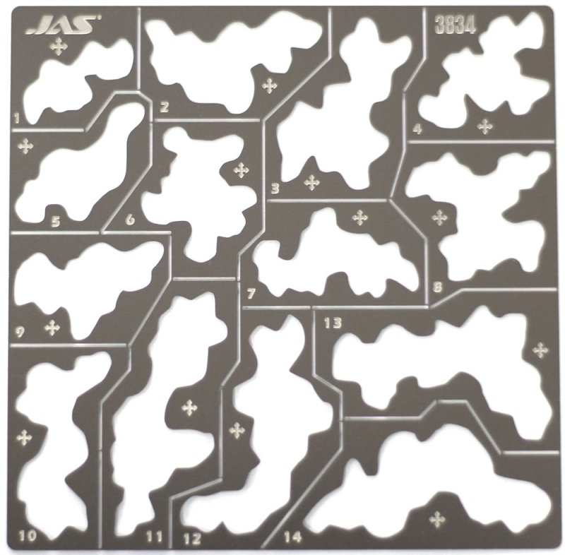 Трафарет камуфляжа для покраски