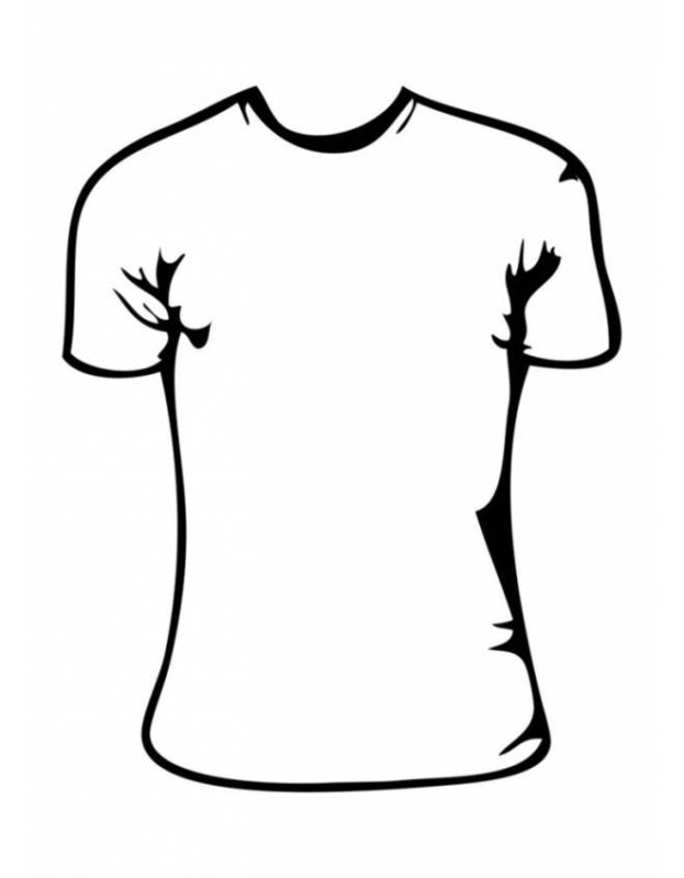Футболка для срисовки