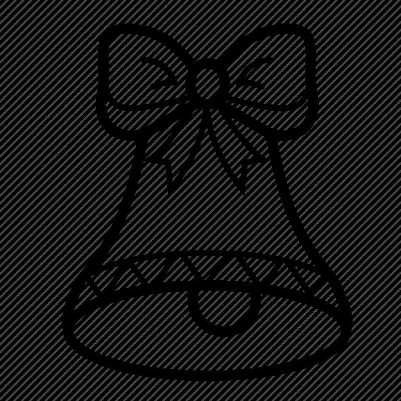 Колокольчик шаблон