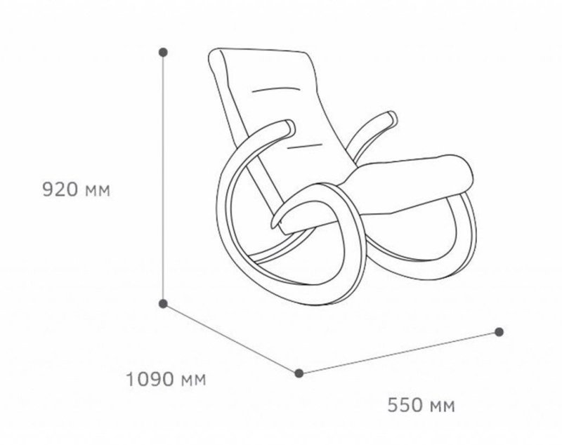 Кресло-качалка маятниковый механизм схема