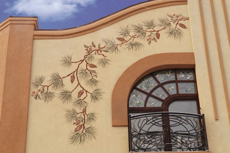 Художественная роспись фасадов