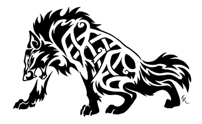 Кельтский узор для травления