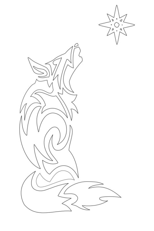 Вытанки волк