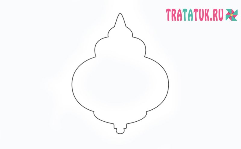 Шаблоны для бумажных елочных игрушек