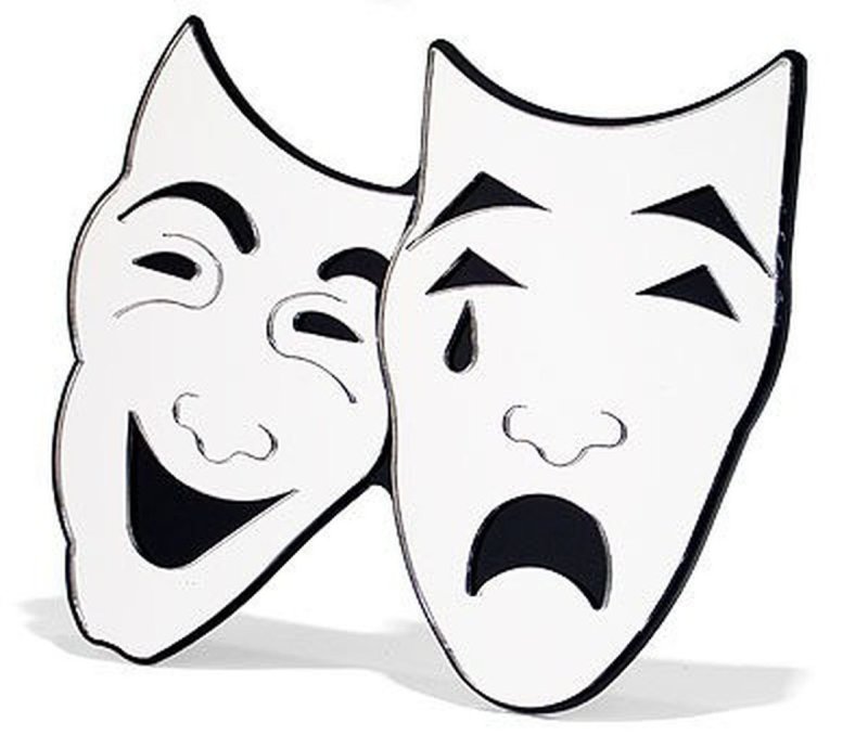 Маска трагедии и комедии