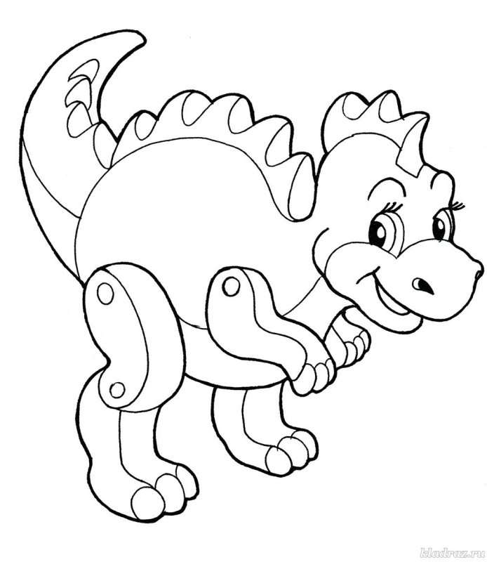 Дракончик раскраска для детей