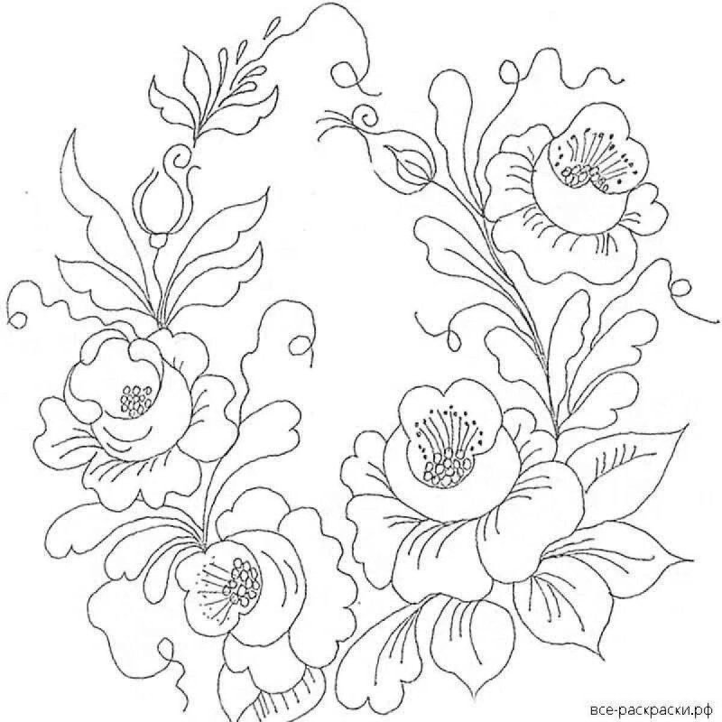 Узоры для росписи по дереву