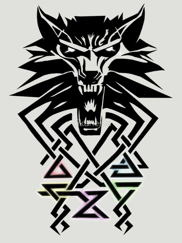 Татуировки Ведьмак 3